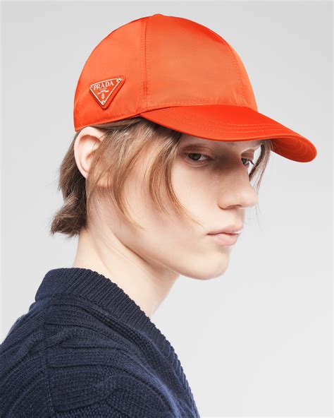 casquette prada orange|Men's Designer Beanies, Hats & Gloves .